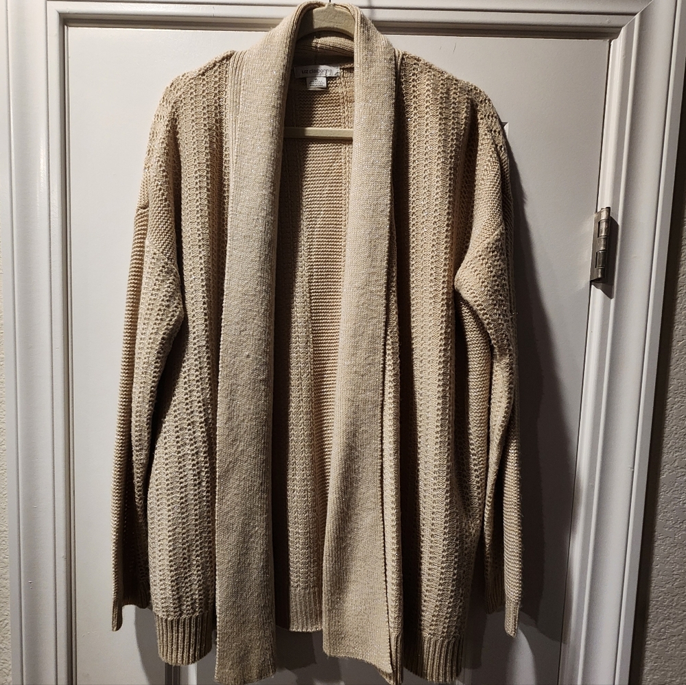 Liz Claiborne Women's XL Open-Front Sweater. Item# 0116261S
